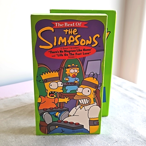 3Pack Best of the Simpsons Box Set VHS, 1997 The Simpsons Bart, Homer - Picture 3 of 8